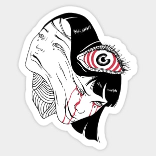 Tattoo flash Japan Siblings Sticker